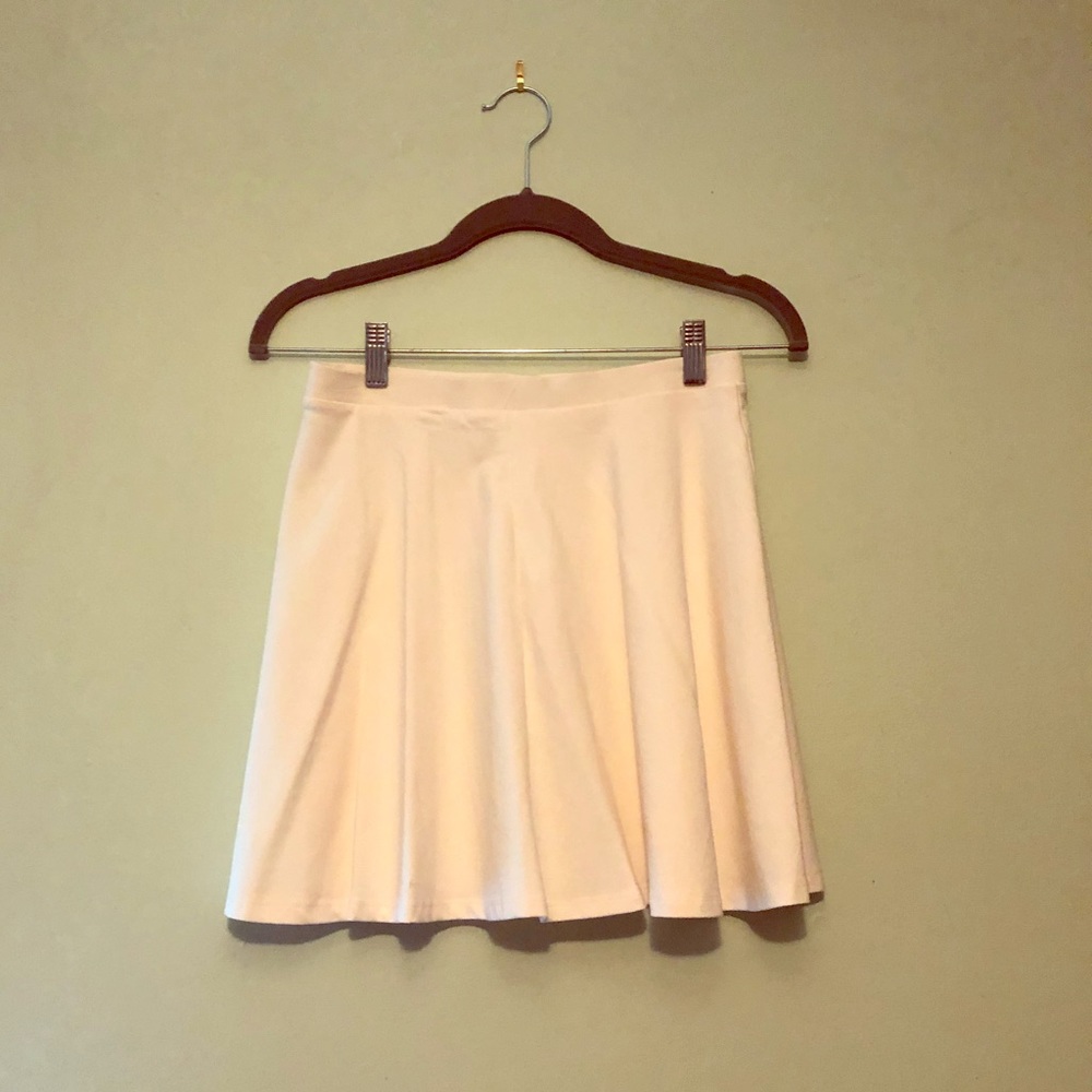 White Skater Skirt